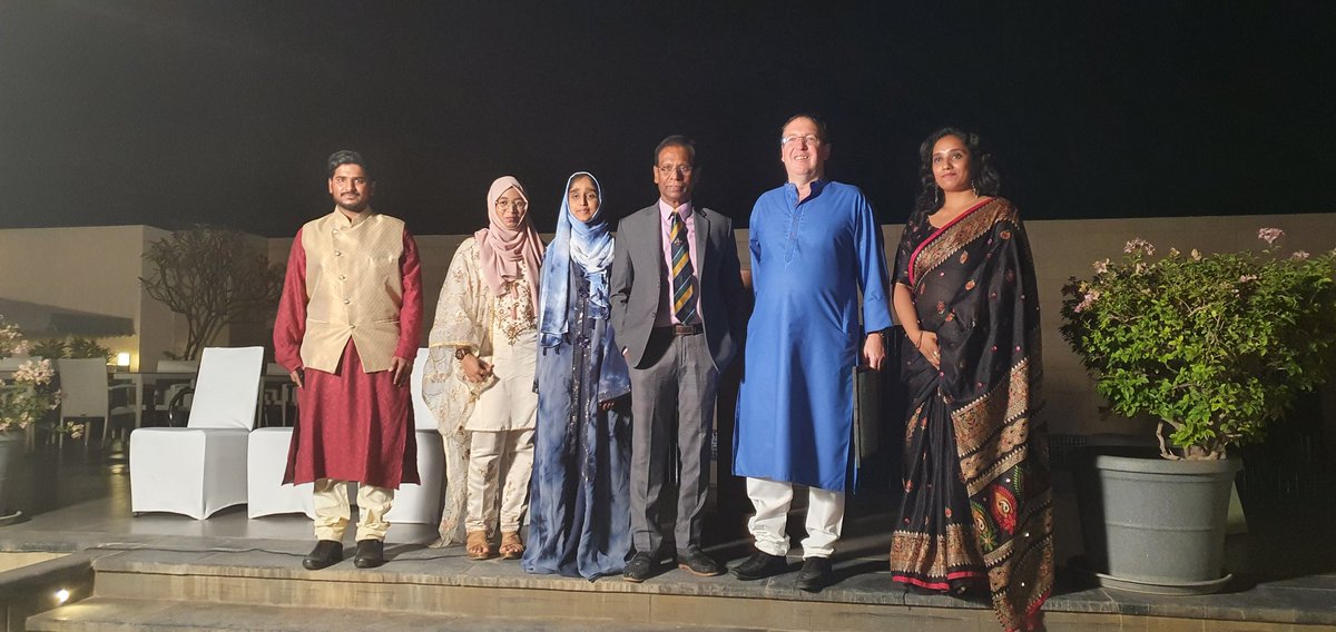 #EidMilaap hosted by @UKinHyderabad. We are glad to see how Rubaoo youth and alumni are claiming important spaces to showcase their leadership journey.
@Andrew007Uk #AKKhan