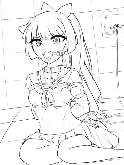 線に使うペン変えたけど、これの方がしっくりきた 