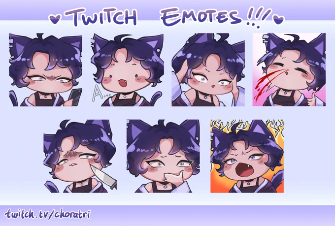New Twitch Emotes !!! 
