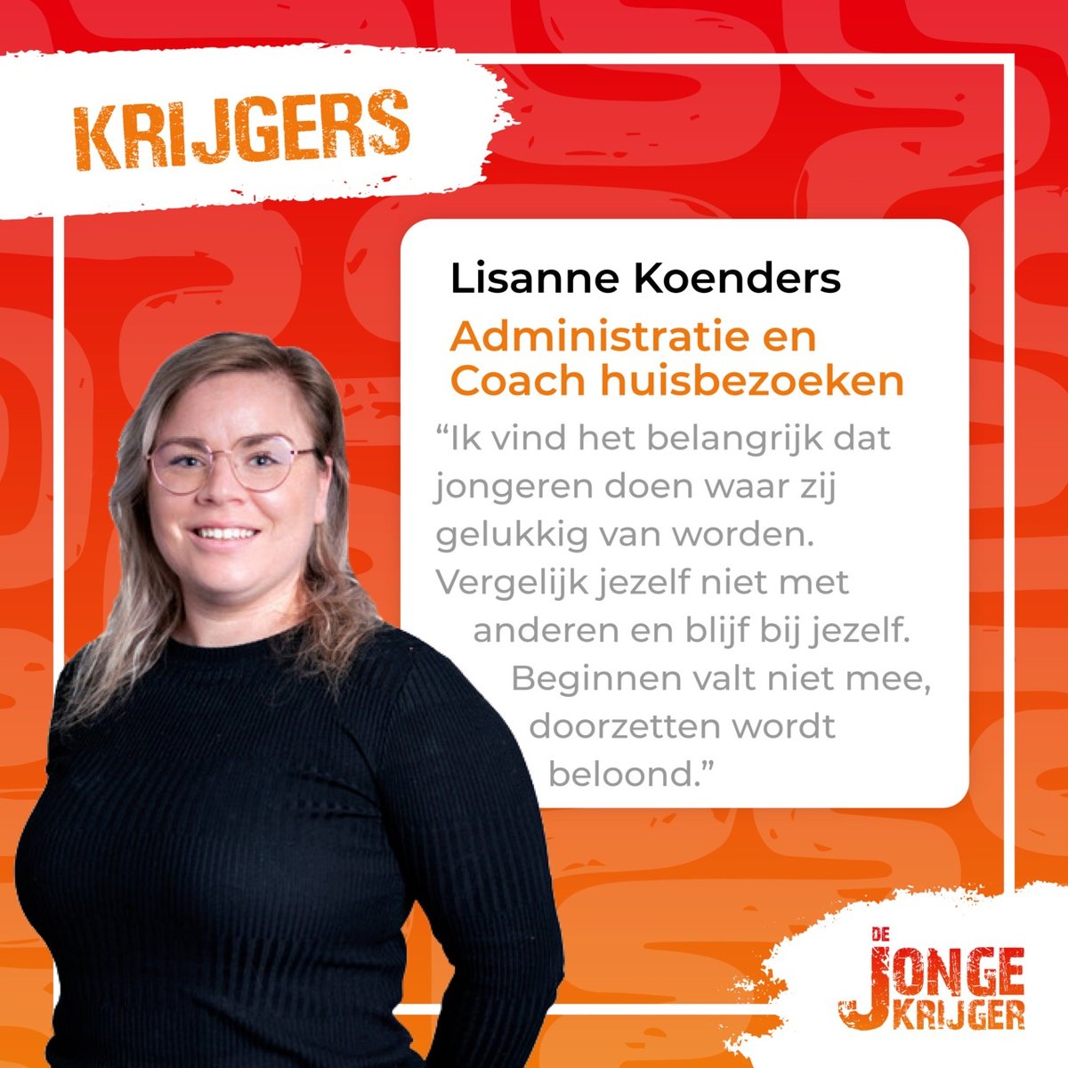 Maak kennis met Lisanne, onze tweede superkracht op de administratie en coach huisbezoeken!