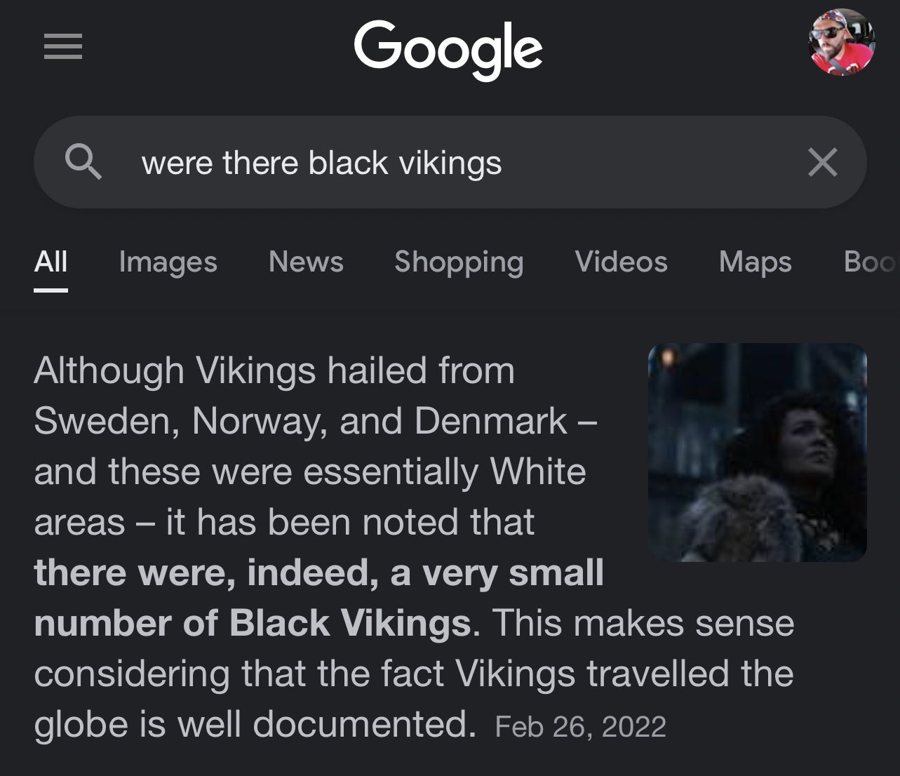 Keem on twitter there are black vikings in this new netflix series