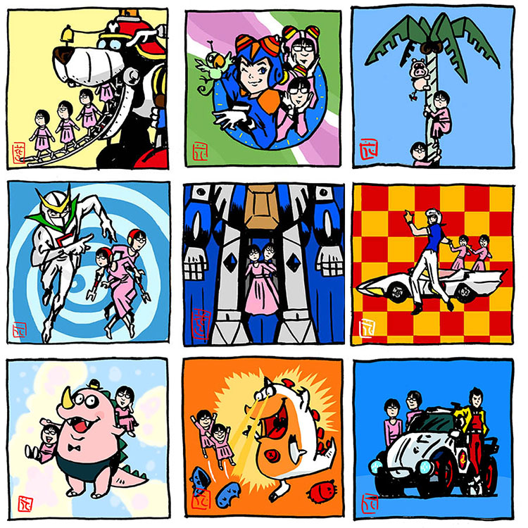 いつもどこかに阿佐ヶ谷姉妹〜9点セットシリーズ。少年ジャンプ、タツノコプロ編 〜をnoteにまとめました

 #note 
https://t.co/BDkxTvQnQJ 
#阿佐ヶ谷姉妹 #芸人 #イラスト #いつもどこかに阿佐ヶ谷姉妹 #少年ジャンプ #タツノコプロ 
#ファンアート #FANART 