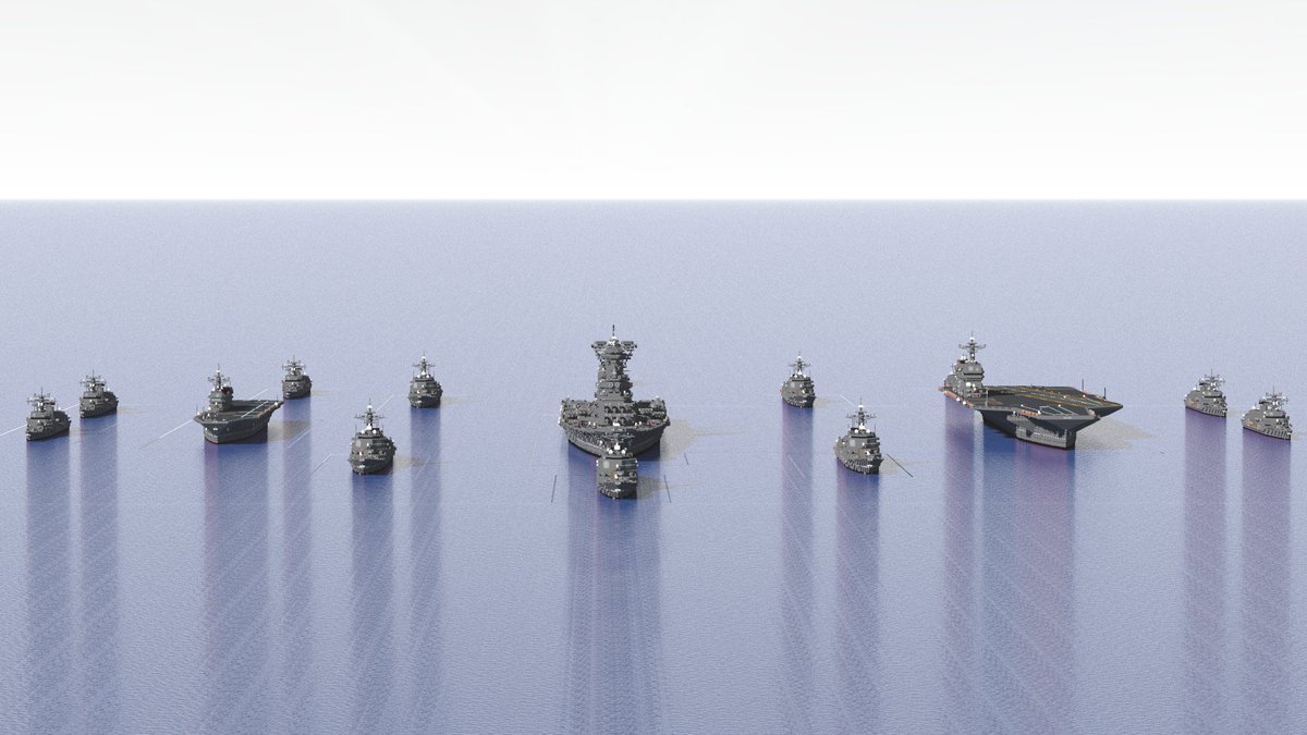 AFDF_Minecraft's tweet image. さて、もうGWも終わる頃だけどもっかい宣伝をば
マイクラで兵器作ったり、架空国家の設定作ったりしてる人です
フォローしてるとご利益（）があります
よろしくお願いします

#GWはフォロワーさんが増えるらしい 
#架空艦  
#架空国家
#minecraft建築コミュ