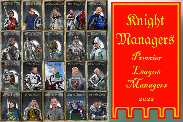 raygunrobots's tweet photo. #Knightmanagers from @raygunrobots
#PremierLeague #EPL #football #Champions #relegation #qualifyforeurope #NFTs #cryptocurrency #art
https://t.co/NueY6pSH8p https://t.co/1pRtbD0ue1
