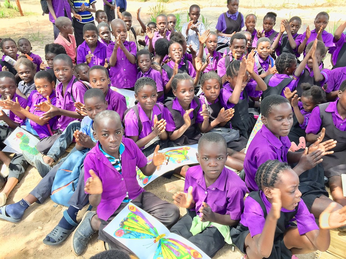 thebookbus's tweet photo. The Book Bus Zambia in conjunction with Magic Libraries Foundation and Build It International recently made book donations of over 3000 English and local languages books. 

#TheBookBusZM
#LiteracyCantWait https://t.co/CXbnZJbdg9