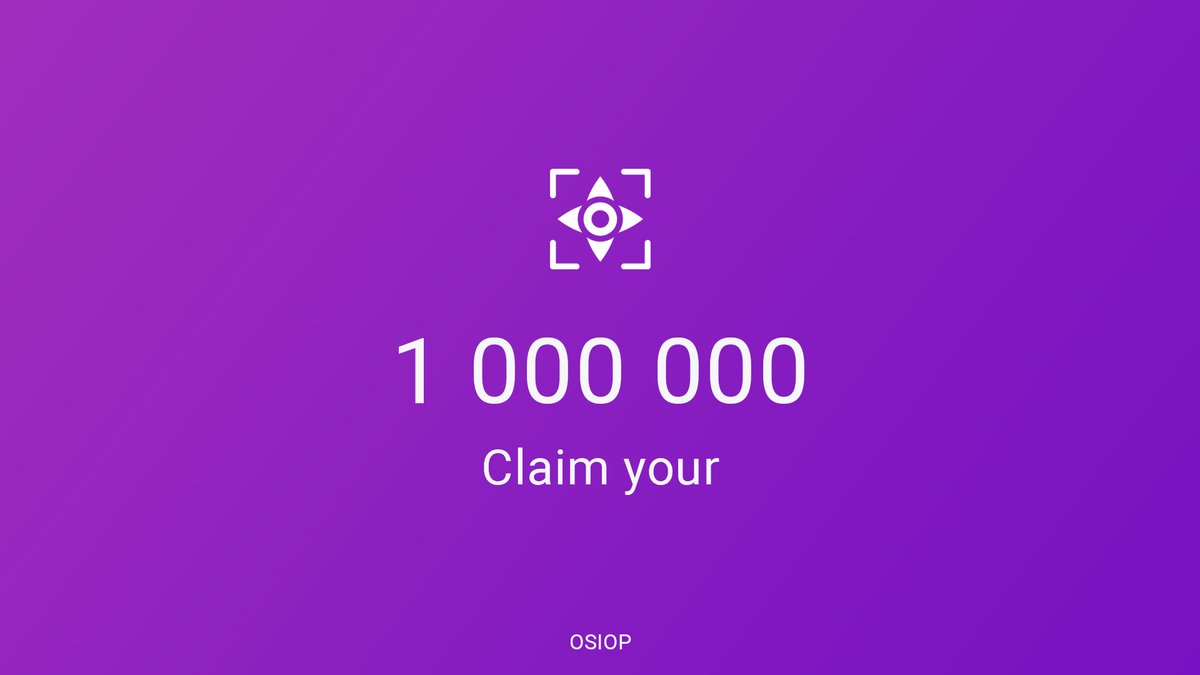 OsiopToken's tweet photo. Congratulations winners

Claim your 1 000 000 OSIOP tokens
@sing16_ping
@Larry_Anana
@kuntluu
@dedyz373
@zippioh
If you find yourself on the list, send your BSC address in the comments and get a reward.
$OSIOP #Web4 #SocialFi #HODL #BSC #PancakeSwap https://t.co/QdYui44IuL
