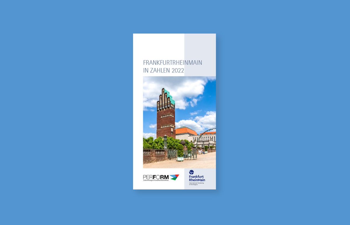 PerformFRM's tweet photo. Auch nach zwei Jahren Coronapandemie bleibt die #Metropolregion #FrankfurtRheinMain das Kraftzentrum der deutschen Wirtschaft. In unserer Publikation "FrankfurtRheinMain in Zahlen 2022" haben wir alle wichtigen Kennzahlen zur Region zusammengefasst: https://t.co/m7GxtYkdcH https://t.co/OhQTm4tiRc