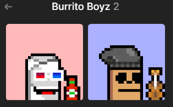 neeeeey_'s tweet photo. hehe @BurritoBoyzDAO https://t.co/XgLqrvBQfh