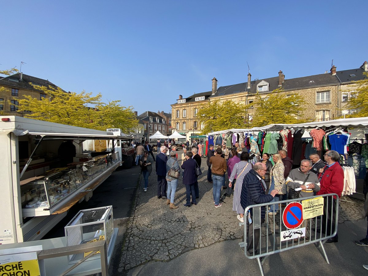 Inauguration du nouveau marché de Mohon