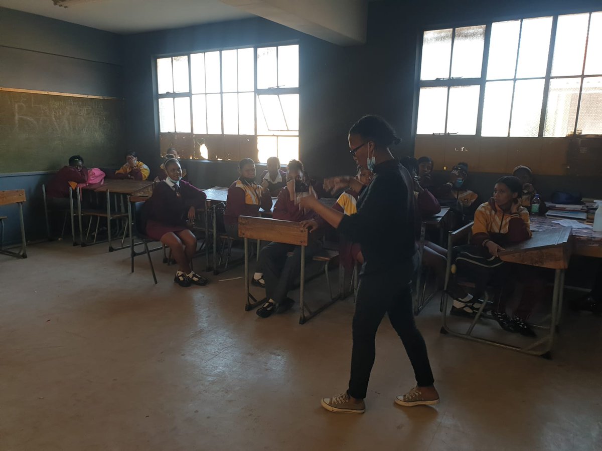 Teach1Lead1SA's tweet photo. We are so excited to announce that we have finally started with a new group of at-risk students at Scottsville Secondary High School. 

Our mission is to build and equip them to become leaders and lead their peers into what they want to become in the future. https://t.co/mGmoFFACX6