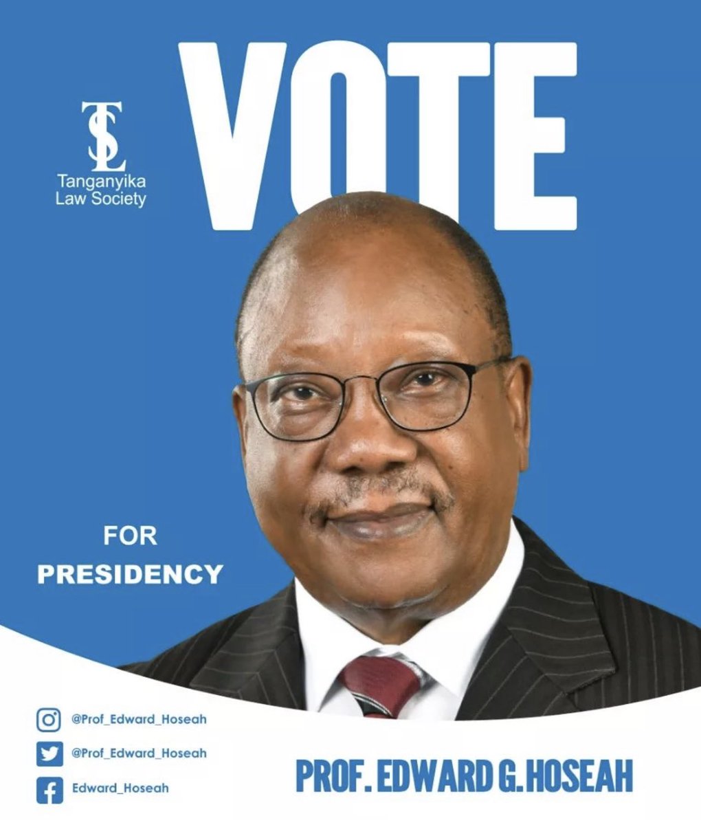 laumasha's tweet photo. As Lawyers we have a duty to have a strong society which advocates for the interests of its members while carrying out its statutory functions. I have no doubt that Dr. Edward Hoseah is the right  man for the job. https://t.co/5lxub3lFOq