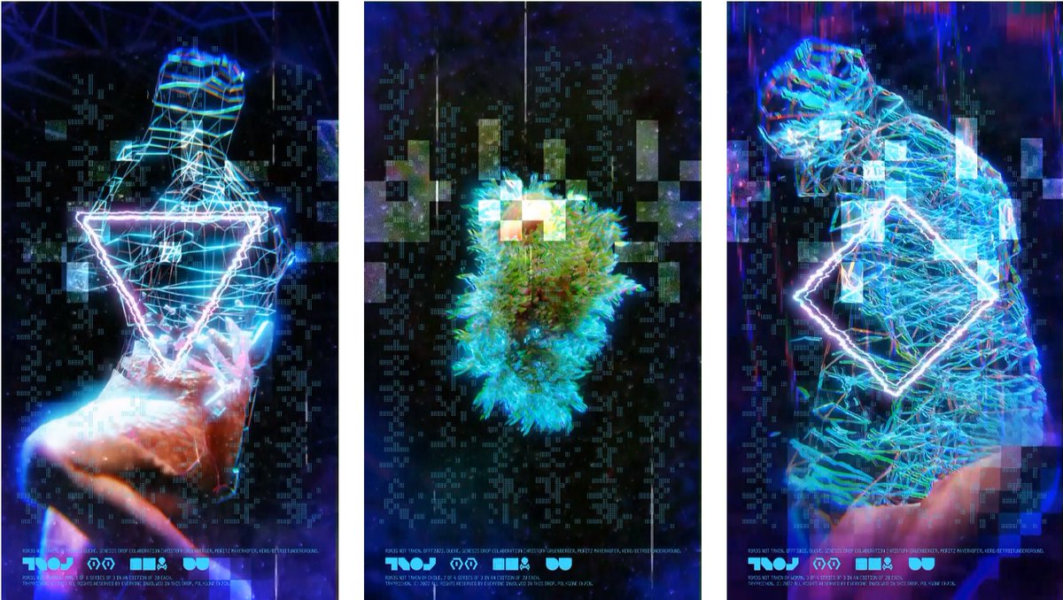 Christoph Grünberger <a href="/grnbrger/">Christoph Grünberger</a> is a German designer and typographer who works in a wide range of design fields covering corporate, interactive and spatial design
 
For OUCHE.ART "Roads not taken" his genesis drop series consists of the next works: