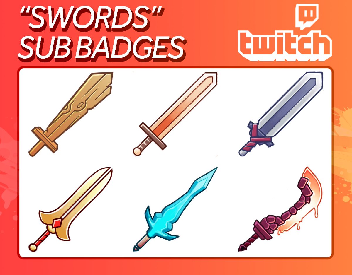 RealMaxMar's tweet image. More premade sub badges for my ko-fi shop 👍

#emoteartist #twitchaffiliate