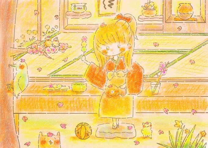 葉桜のtwitterイラスト検索結果