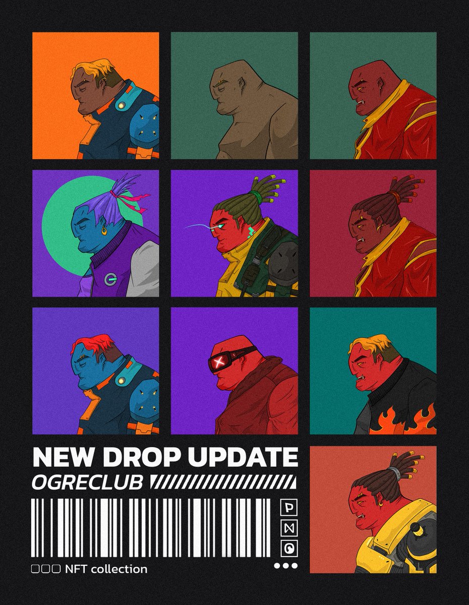Ogreclub1's tweet photo. ✨ NEW DROP UPDATE!!! ✨
👹 OGRE CLUB 👹
💵 Price : 0.9 NEAR per Piece
Link 🔗 : https://t.co/z9Oh6I8Znx
.
#NFTThailand #NFTCommuntiy #NFTdrops #NFT #nftart #paras #NEAR #NFTs #nftcollector #NFTThaicommunity https://t.co/aHtnRgKwHW