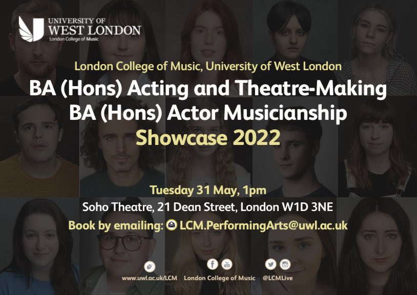 LCM BA Acting and Theatre-Making tweet media