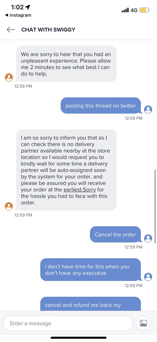shiv1711's tweet photo. Shame on you @swiggy_in @SwiggyCares @WeAreSwiggy https://t.co/4NqpMxl3ts
