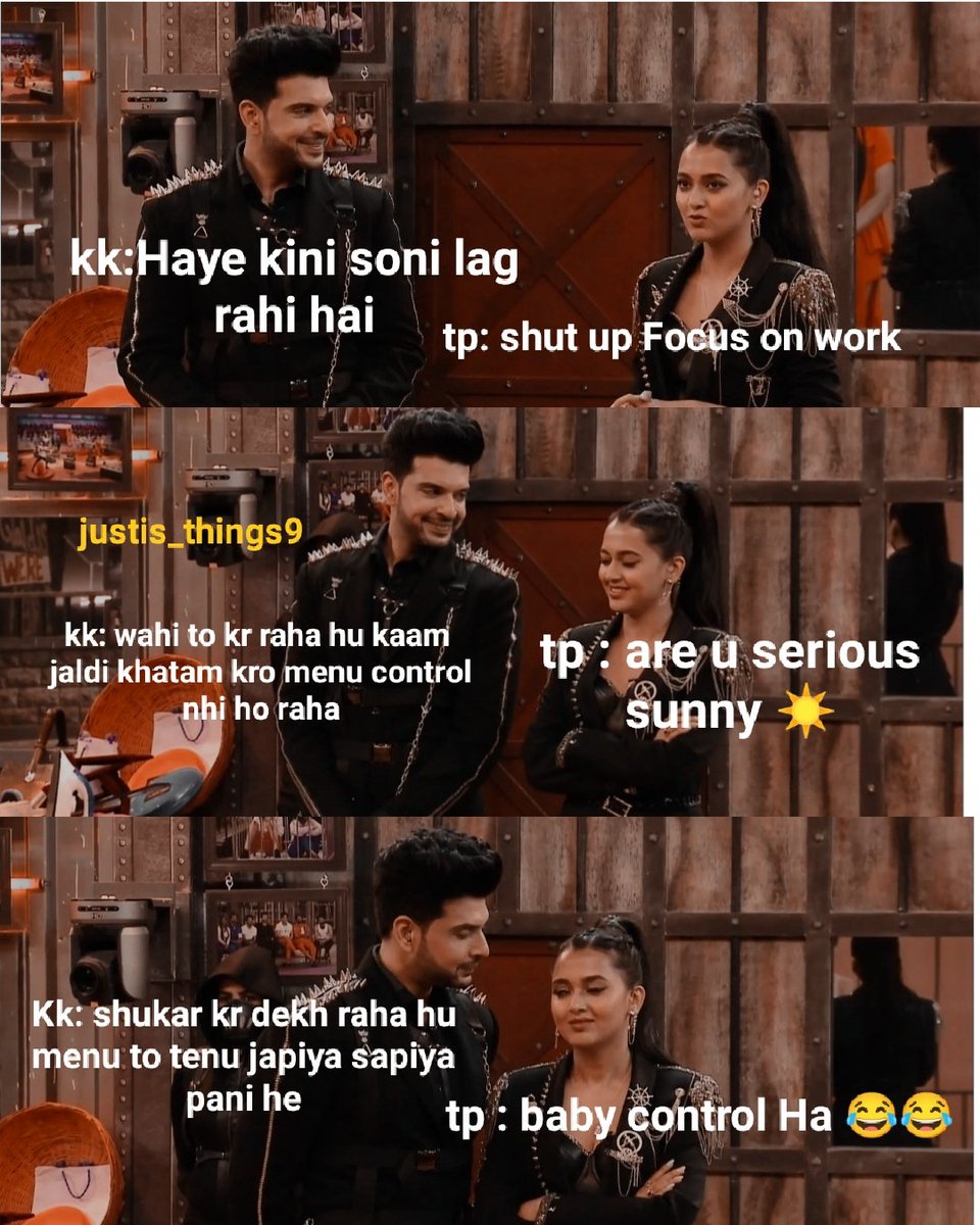 justis_things9's tweet image. Inside emotion 🤣🤣🤣😆😅
@itsmetejasswi @kkundrra
❤️❤️❤️
#TejRanFam 
#TejasswiPrakash
#LockUppWithTejasswi
#LockUppWithKaranKundrra 
@Dreamer_Kayu 
@Zainab_Haider10 
@itsme_vishu9