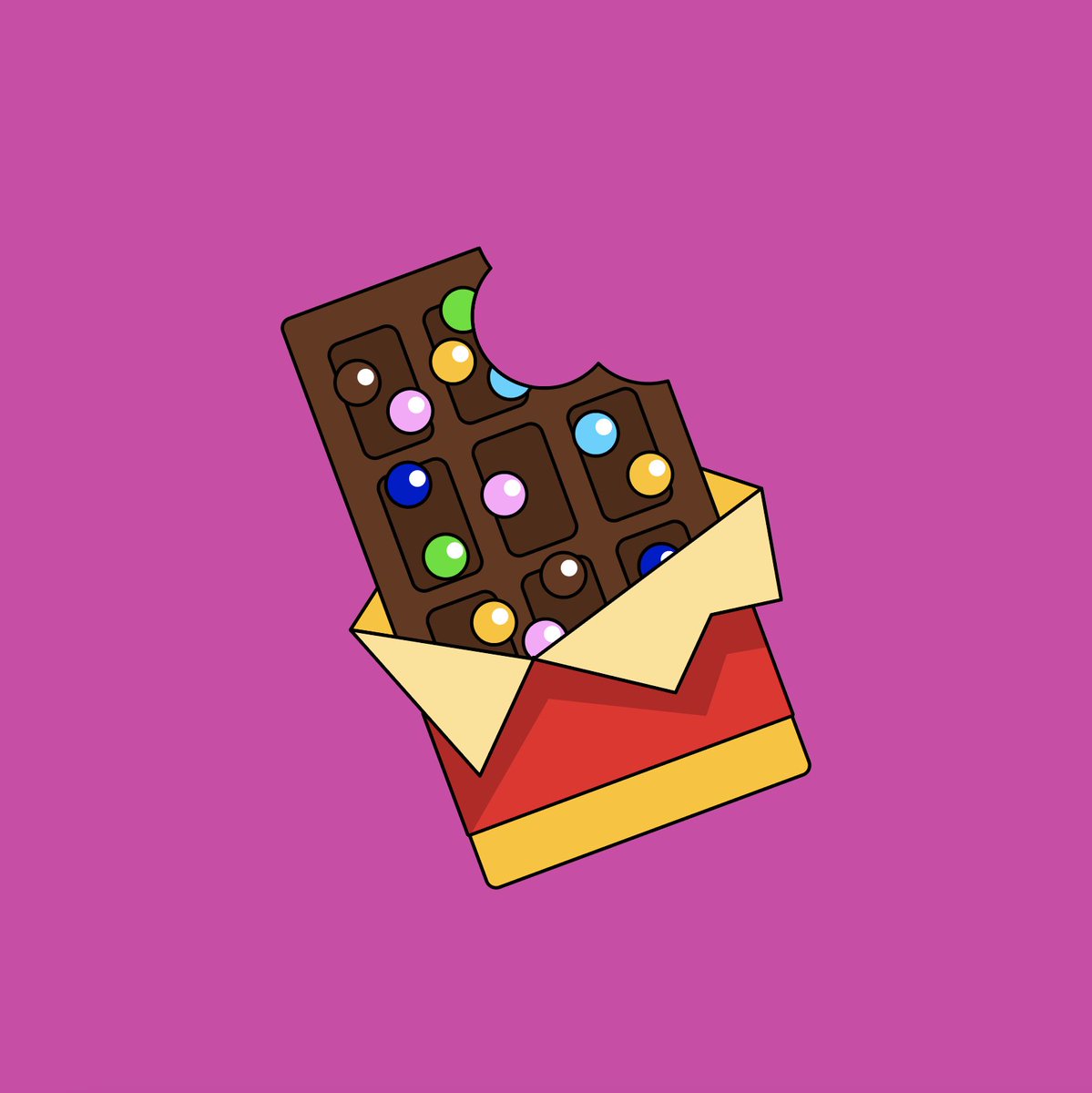 ChonkeeJ's tweet photo. When we bring the sweetness to the NFT space, it'll be very yummy! One Chonkee already had a grip on this chocolate bar 👀

#nft #nftspace #opensea #NFTartist #chonkeez #chocolatebar #sweetness #chocolate #design #illuistration #yummy #newproject #NFTCommunity #chonkeecommunity https://t.co/0BYDj6aCgi