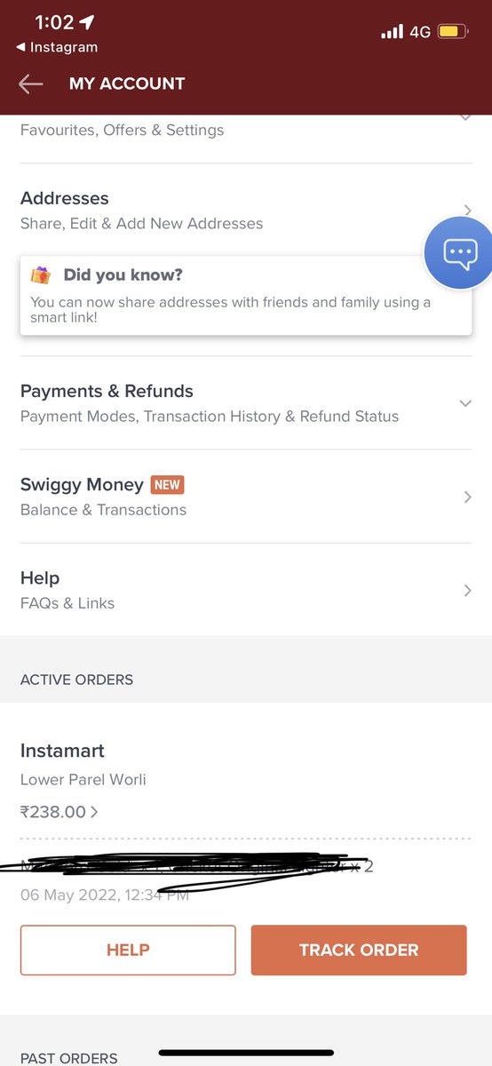 shiv1711's tweet photo. @swiggy_in @SwiggyCares @WeAreSwiggy @SwiggyInstamart https://t.co/U7I5QSYgvf