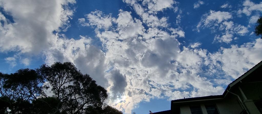CherScheff's tweet photo. Weirdly wonderful clouds hiding the sun earlier in the week.
#Sydneyskies
#Mayclouds https://t.co/JmIbbgojvt