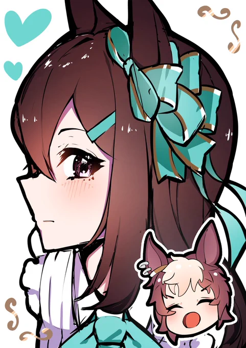 ドーベルちゃんおたおめ💚💚💚
#ウマ娘
#メジロドーベル生誕祭2022 