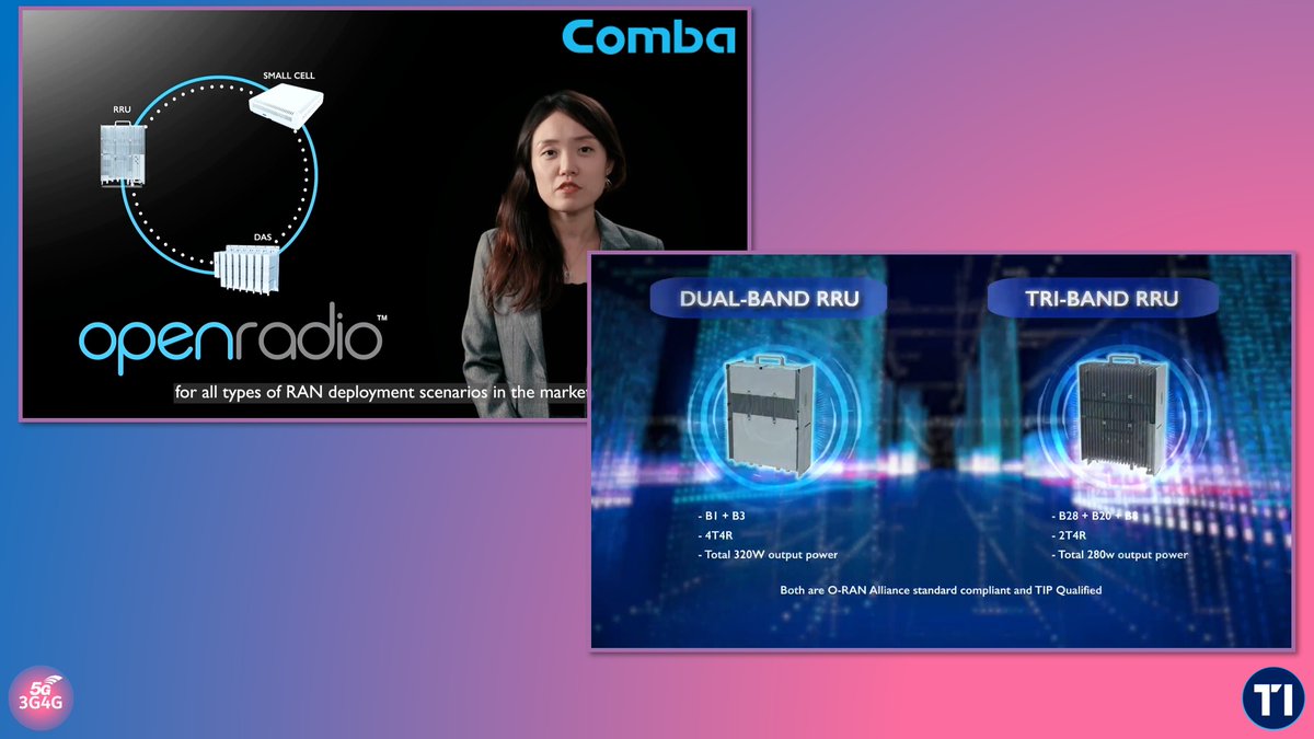 3g4gUK's tweet photo. Telecoms Infrastructure Blog: Comba Telecom Helps Bring Open RAN to New Markets - https://t.co/QmfEU9Fw85
#3G4G5G #TelecomsInfra #TelecomsInfrastructure #CombaTelecom #OpenRAN #MultiRAT #MultiBand #ParallelWireless #2G #3G #4G #5G #RRU #DAS #SmallCells https://t.co/S2cMQsPA9b