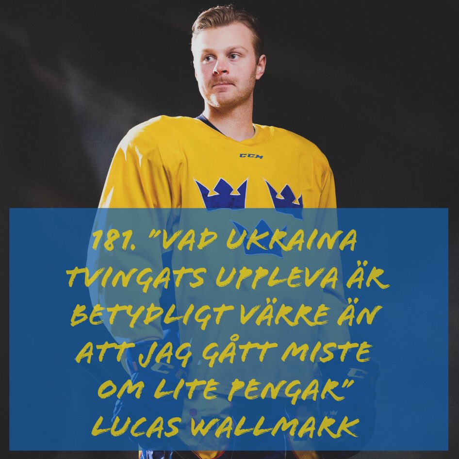 LUCAS WALLMARK 

Den här killen förtjänar alla hyllningar som strömmat in under de senaste dagarna. 
Väldigt kul att han nu också gästar podden.

Ratta in #181 av Hockeypuls för att lyssna till Lucas Wallmarks kloka röst 👑 

🎧 open.spotify.com/episode/2Jyvqe…