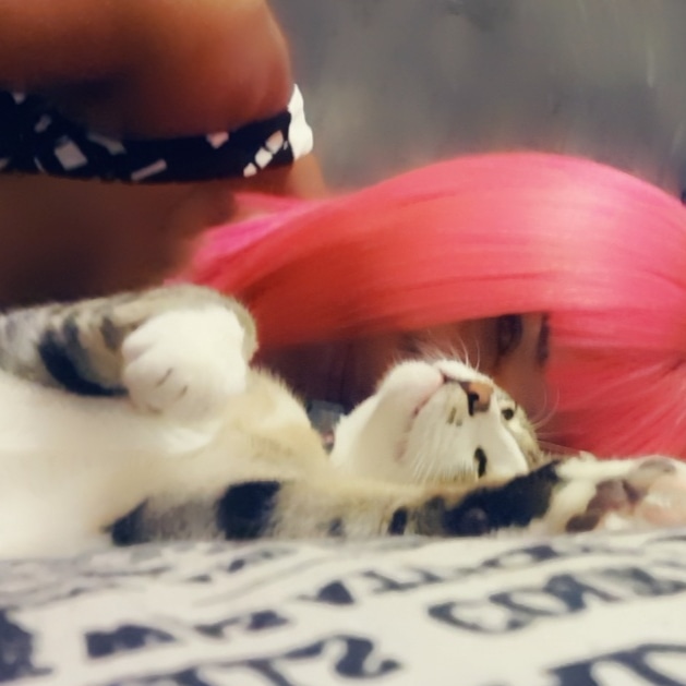 Before work snuggles 💕
Be safe and stay dry ya'll

Happy Friday 🌈