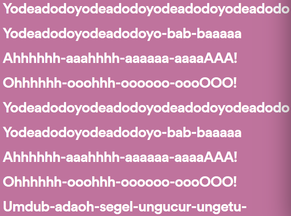 Quote21's tweet photo. Someone at @Spotify had a fun time inputting the lyrics to Hocus Pocus - Focus https://t.co/sjNj3QvqWE