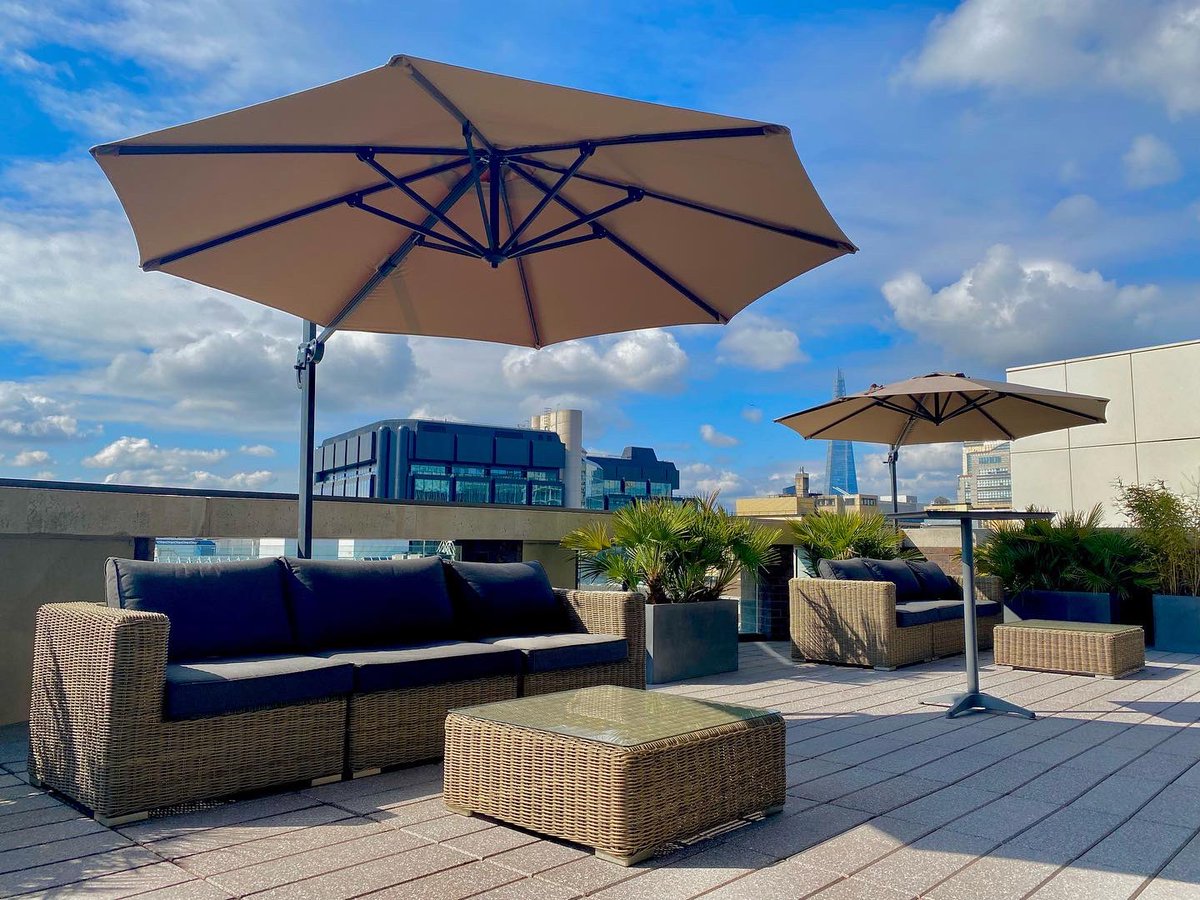 Summer is coming and we are ready! 

Our terrace space includes the outdoor area, meeting room, facilities and it’s equipped with fully integrated audio visual equipment!

DM us for more info!