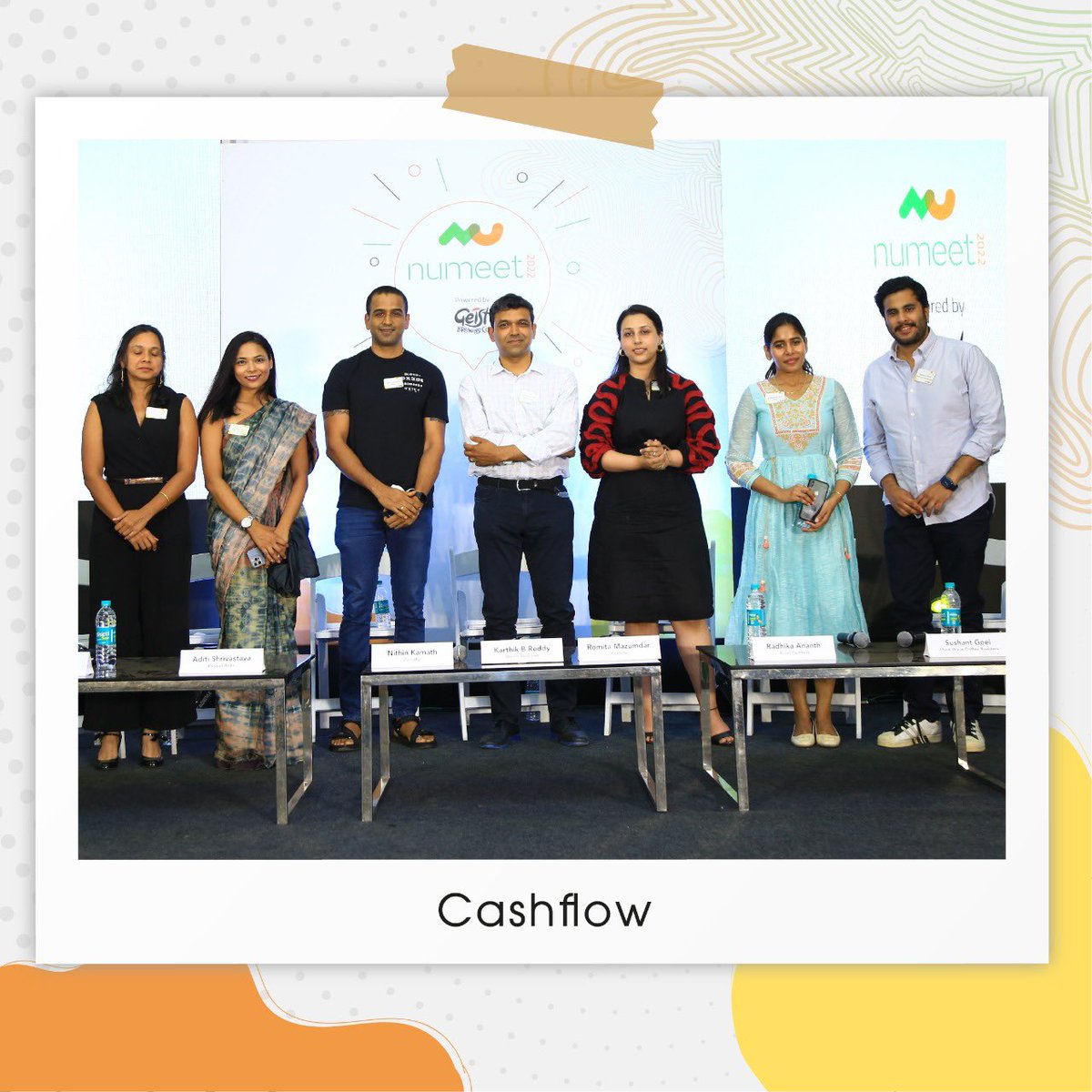 NuVentures_in's tweet photo. A snapshot into our first debate on ‘CASHFLOW & VALUATION’ at NuMeet2022!
#unconference #panel #debate #venturecapital #cashflow #valuation #NuMeet2022 #NuVentures https://t.co/A0dUqCju9E