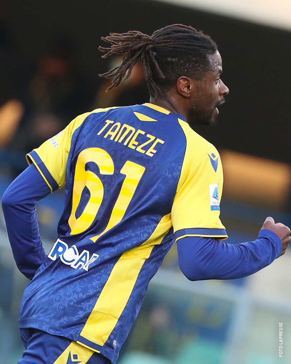 6️⃣1️⃣ TAMEZE 🟡🔵
Everywhere in the pitch 🏟
4 g⚽️als
2 assists 🎯

<a href="/HellasVeronaFC/">Hellas Verona FC</a> #SerieA💎 #WeAreCalcio