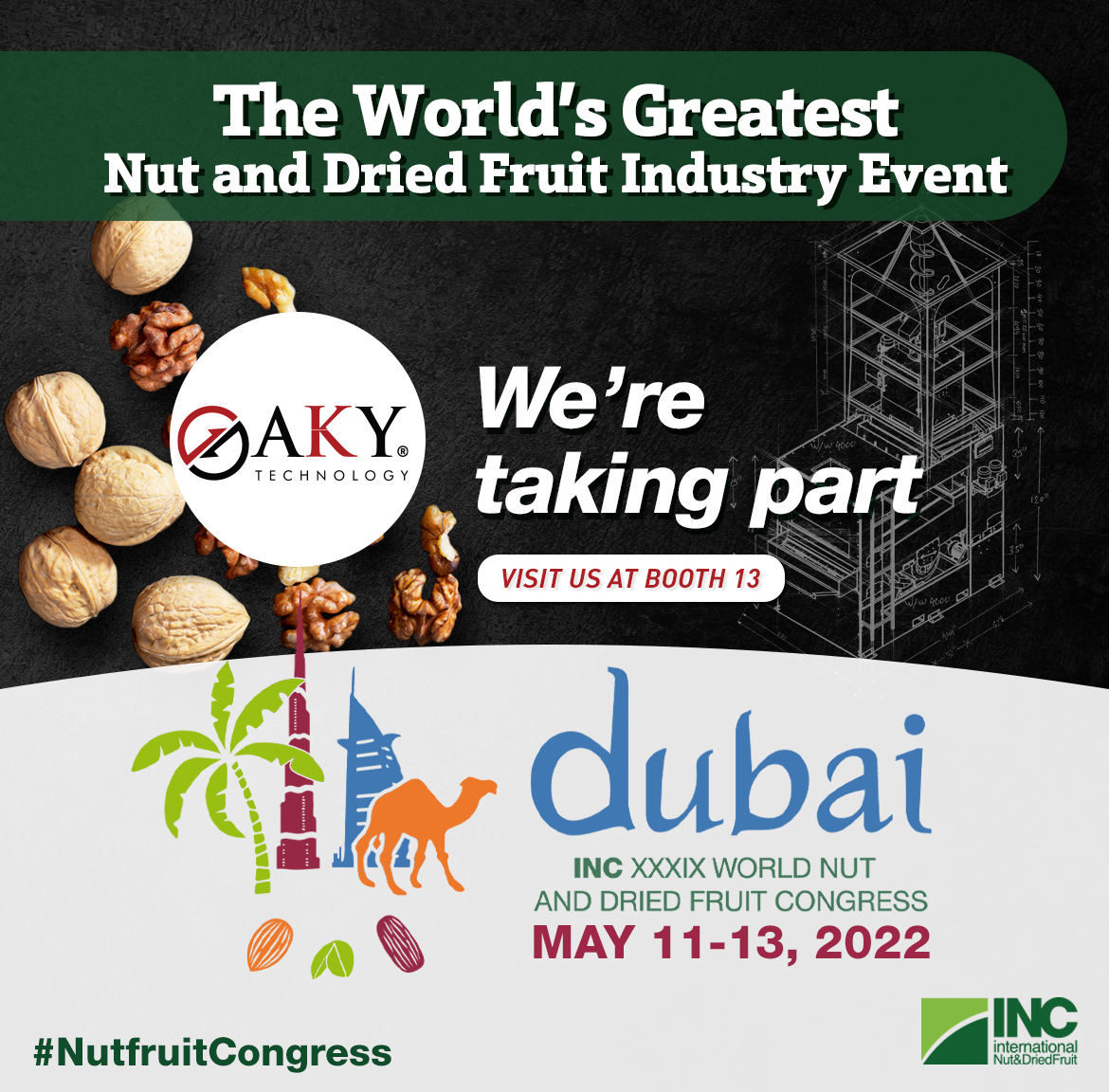 akytechnology's tweet image. #Dubai #congrees #nuts #nutfruitcongress