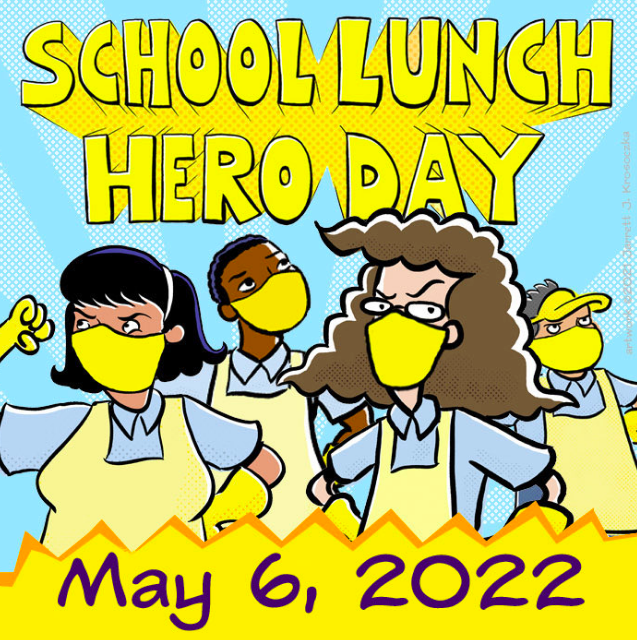 LexingtonTwo's tweet photo. Saluting the roughly 70 food service workers who feed our @LexingtonTwo students to power them through their school days! Thank you for all you do. @sodexoUSA @CityofCayce @WestColumbiaSC @SpringdaleSC @southcongareesc #PineRidgeSC #SchoolLunchHeroDay #Lex2this #WeAreLex2 https://t.co/SE1CcmDSAE