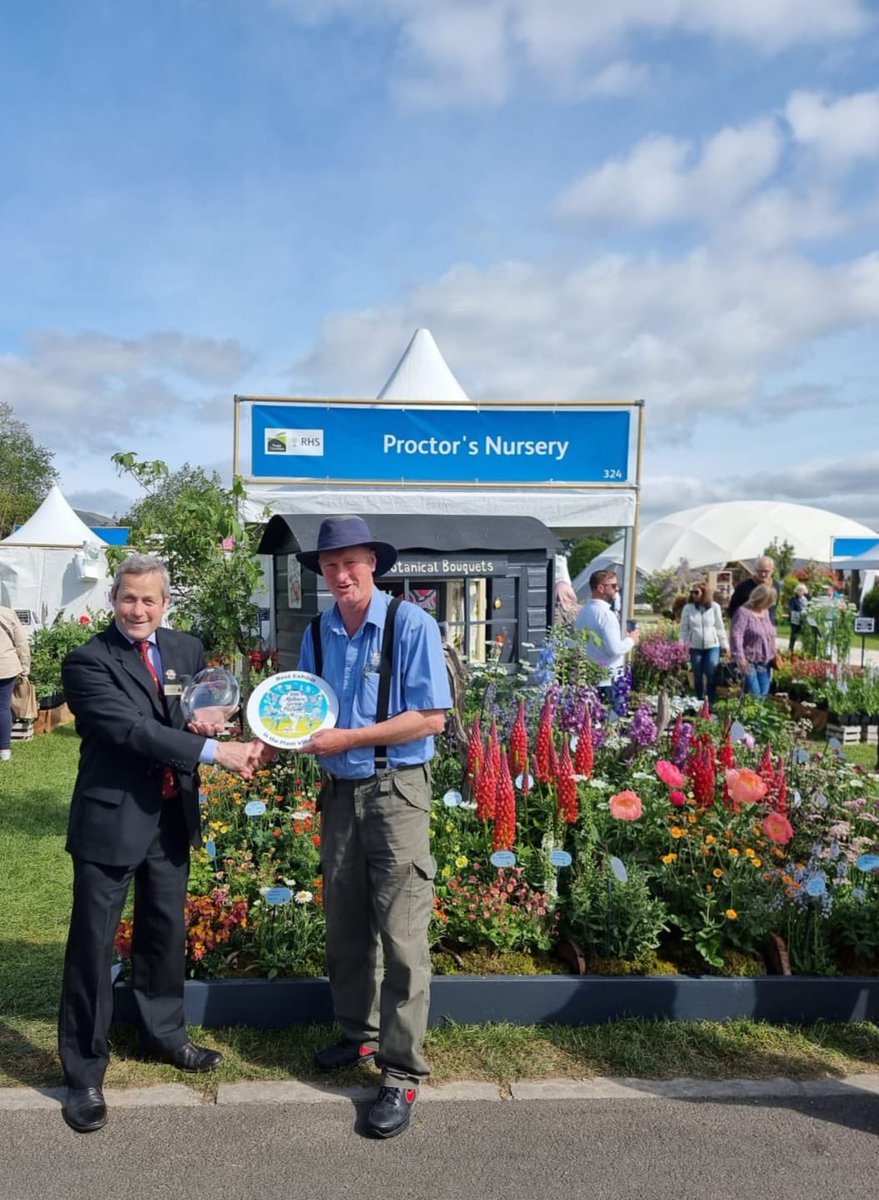 We are delighted to announce that we have won 'Best Exhibit in the Plant Village' for the first time at the #MalvernSpringFestival Well Done to Barry and all the team for all your hard work. We are all so proud! 
 #RHS   #rhsmalvern  #awardwinning  #bestexhibit  #springmalvern