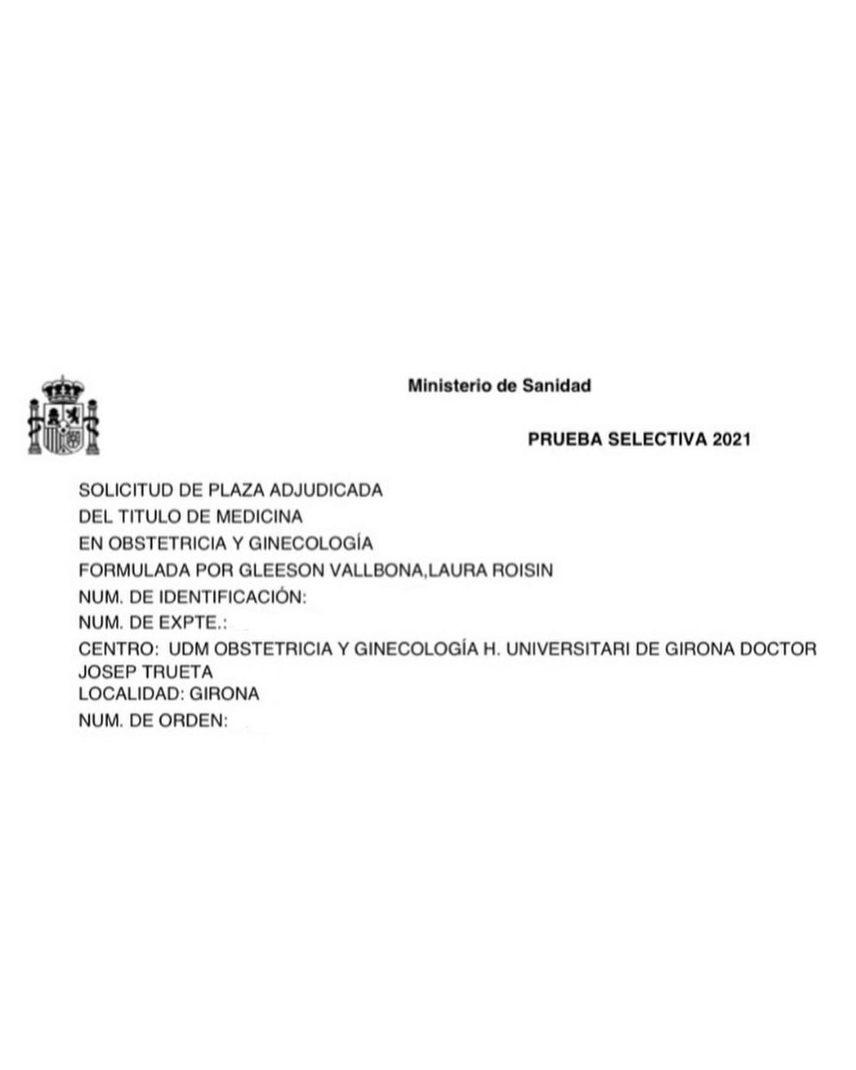 Oficialment R1 d’Obstetricia i Ginecologia al <a href="/htrueta/">Hospital Trueta</a> 🌺