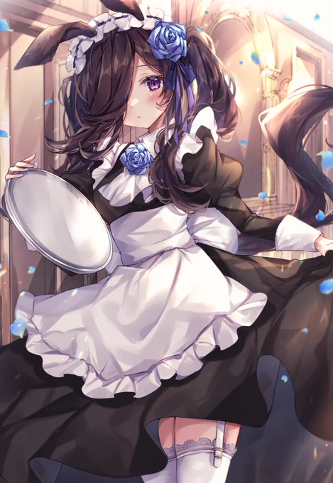 メイドライス🫖💙#ウマ娘 