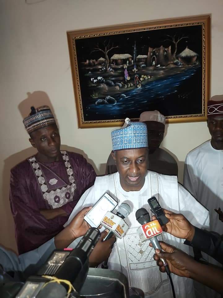 jumare_Abdallah's tweet photo. In a bid to recontest for the seat of kaduna state Governor 2023, His Excellency @YeroRamalan
Inaugurated his 23 local Gov't coordinators & secretaries today.
#YSMT #Mykaduna
Friday, 6th May 2022. https://t.co/Zks3lgUT0Z