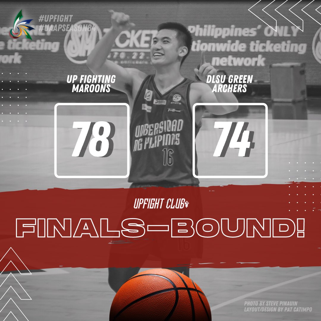 upmaroonclub's tweet photo. IT’S OFFICIALLY #BATTLEOFKATIPUNAN FOR THE FINALS!!!!!! 😭🔥😭🔥😭🔥 THE BOYS STEPPED UP WHEN THEY NEEDED THE MOST. LET’S GET THAT TITLE!!!! 😤😤😤 #UPFight #UPinkFight 💚💗 https://t.co/FeTuH0P316
