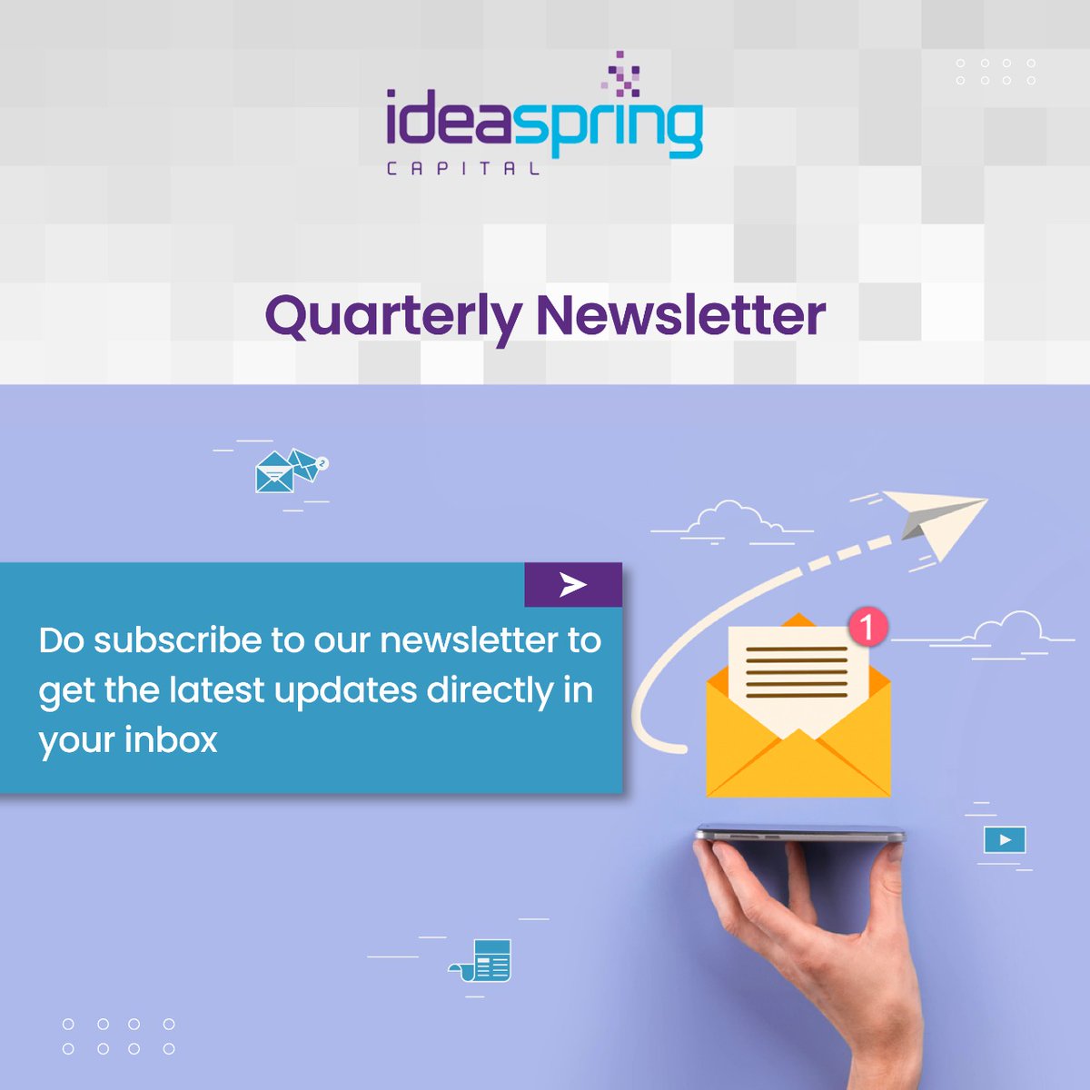 Our quarterly newsletter is out! Do read to know the latest updates on us and our portfolio companies in the last quarter of 2021-22. Access the newsletter here - bit.ly/3wfKfua 
#venturecapital #innovation #startups #B2B #update #newsletter