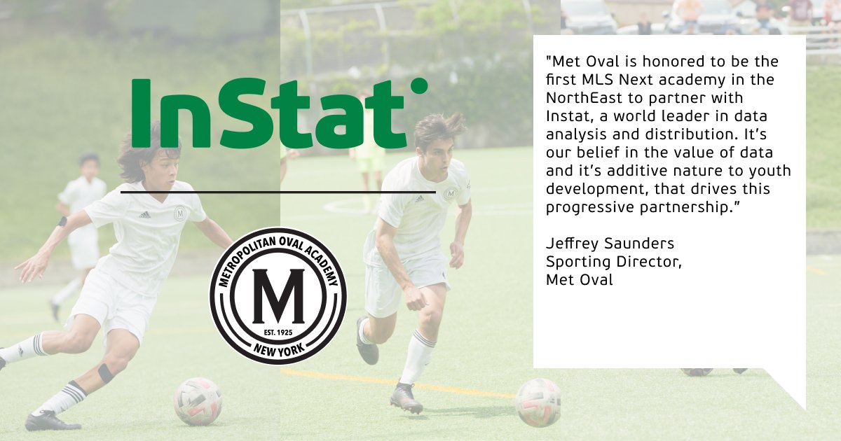 Hudl_Football's tweet photo. We are proud to have partnered with 
@Met_Oval
 
#InStatFamily #InStat https://t.co/DB2lyCBKPR