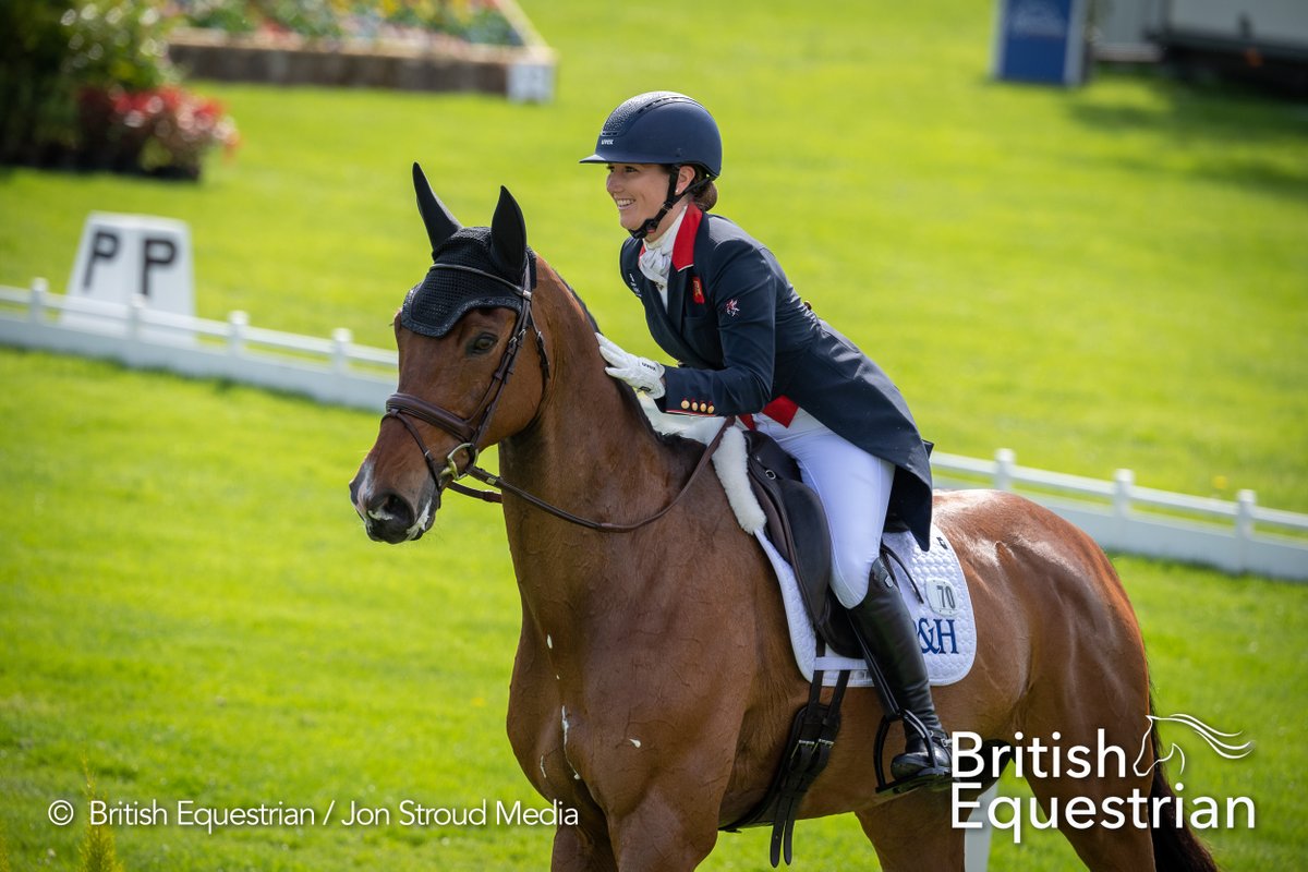 Okay, things just got really exciting! Olympic team gold medallists <a href="/CollettEventing/">Laura Collett</a> has thrown down her best ever CCI5* dressage test to score 21.0. She overtakes yesterday's leader, Tokyo team mate <a href="/TomMcEwen1/">Tom McEwen</a>, to claim the top spot going into the lunch break at <a href="/bhorsetrials/">Badminton Horse Trials</a>.