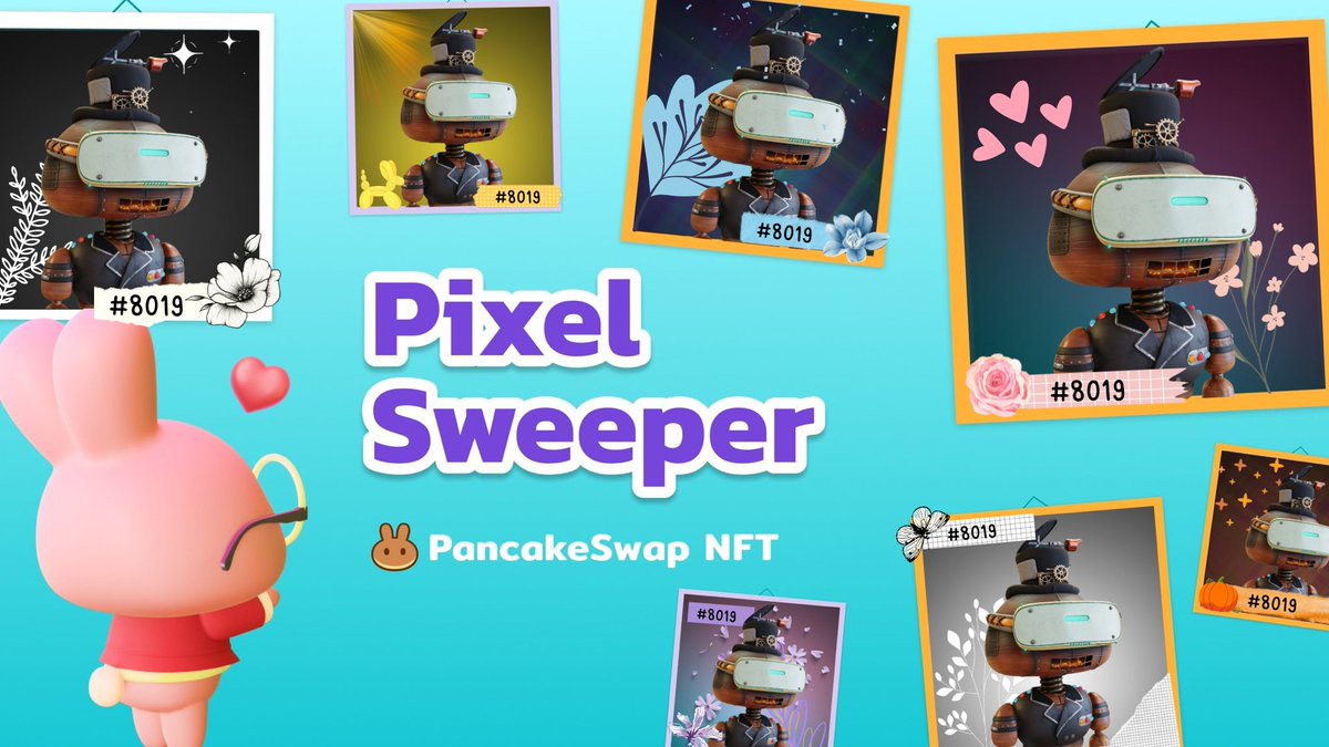 marshmallowxp's tweet photo. @PixelSweeper @PancakeSwap So cute~ #SWPRgallery @TKsThinks @whyudontaddme @luvmlkn https://t.co/o5Kdr99Ehh