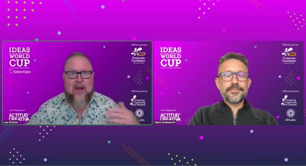 We are already online! Join the selection event of the Ideas World Cup where our speaker Lee Kitchen shares his experience on how to do the process of selecting ideas and tells how to narrow the funnel from a ton of ideas just to a few.<a href="/BICGroup/">BIC</a> #ideasworldcup #CopaMundialDeIdeas