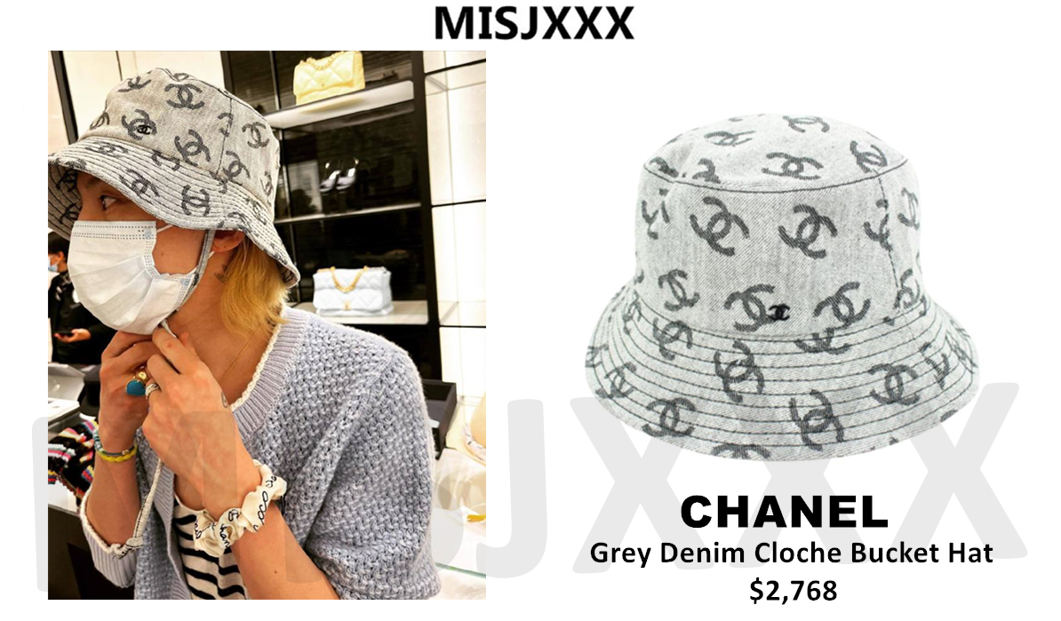 chanel bucket hat