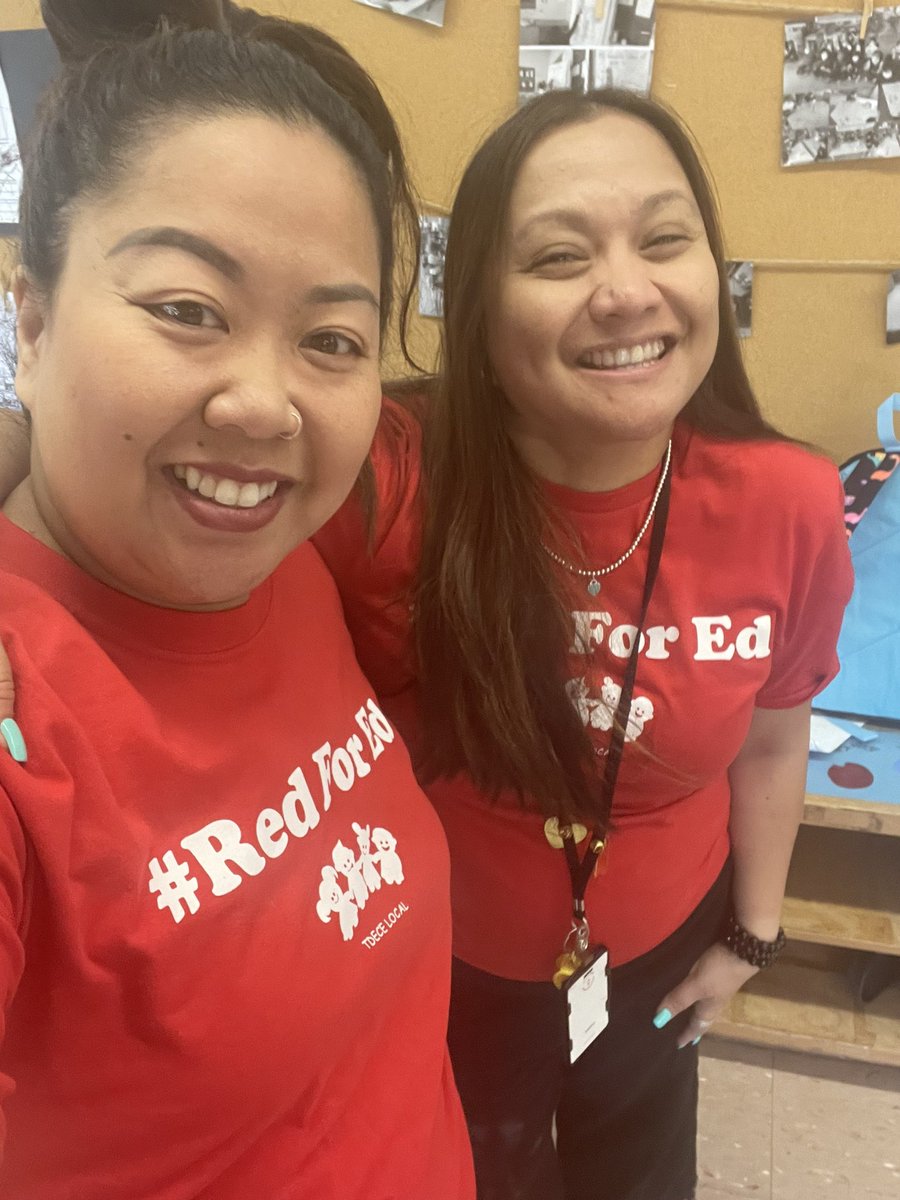Fridays are Red for Ed! <a href="/sy_lovella/">Just Love</a> <a href="/ETFOeducators/">Elementary Educators</a>