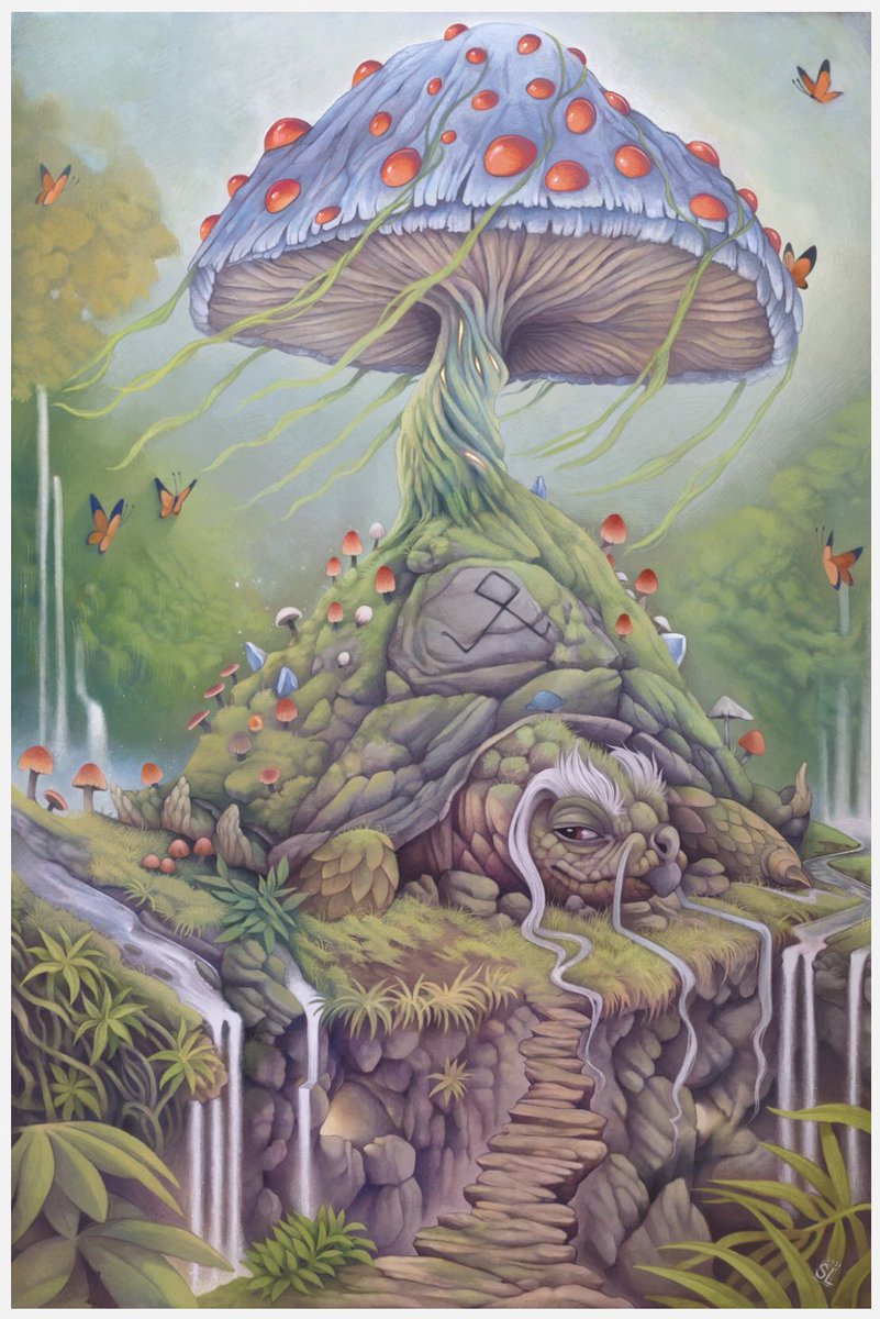 talli_ko's tweet photo. Last week I met an outstanding artist - Sammy Lewis @sammylewisart from England whose wizarding works and style immediately stole my heart and made me freeze in amazement!

They feel like those breathtaking bedtime fairy-tales my parents used to read to me. 

So warming ❤️ https://t.co/xJConRq6Rx