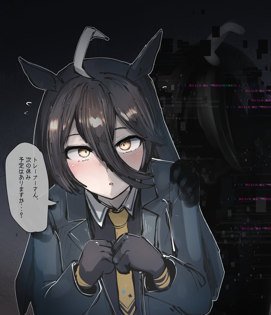 ウマ娘「#GWはフォロワーさんが増えるらしい #ウマ娘 
最近はこんな絵を描きます・・・」|かにさわ🦀skeb🎨のイラスト