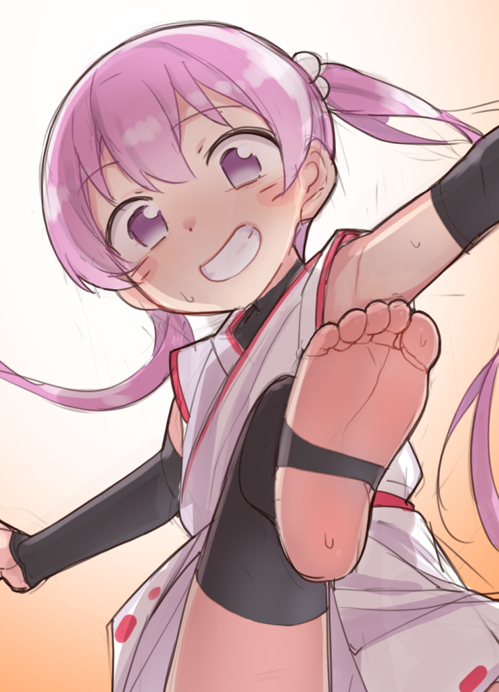 足裏と腋が描きたかっただけの絵 